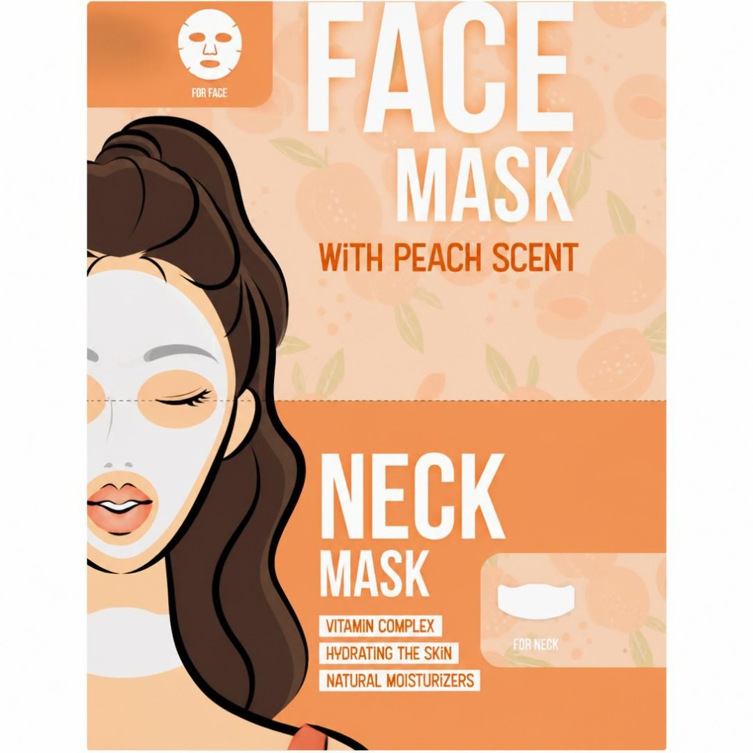 Masque en tissu pour visage et le cou Diverses variantes