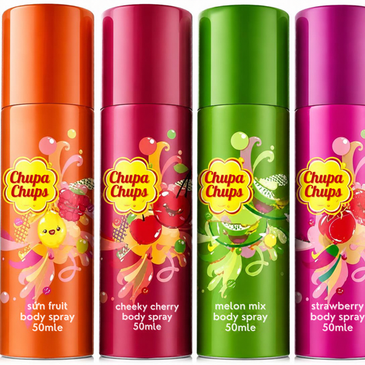Coffret de  4 Body Sprays “So Fruity” Chupa Chups