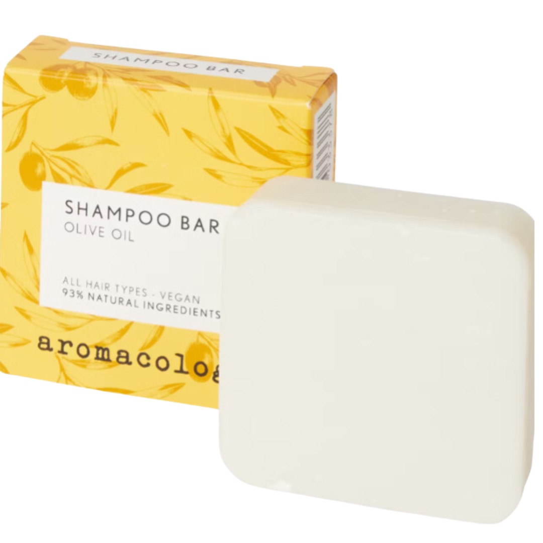 Shampoing sec solide Aromacology à l'Huile d' olive 80 g