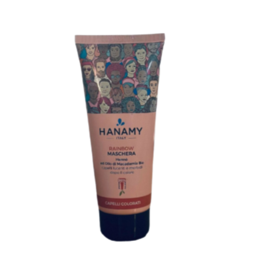 Conditionner  aux Henné, huile olive et à l 'huile de macadamia  200 ml Hanamy