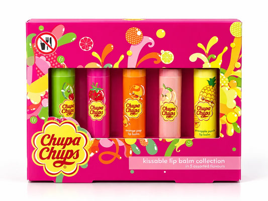 Set de 5 baumes à lèvres Chupa Chups