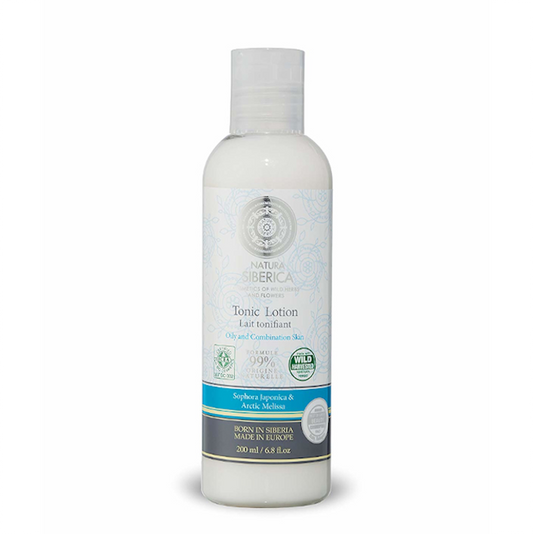 Lotion Tonique visage , Peaux Grasses et Mixtes Natura Siberica  200 ml