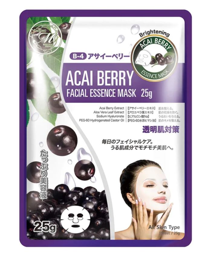 Masque en tissu Mitomo Essence Mask 25g  Diverses Variantes