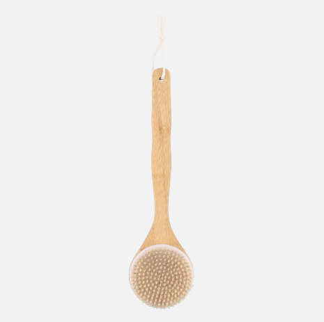 Brosse en bambou pour le dos